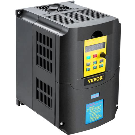 VEVOR 4 kW Variateur de Fréquence Vitesse Variable Inverseur Régulateur