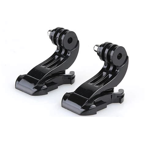 2 Pcs Vertical J Hook Buckle Tripod Mount Adapter For Gopro Session Go