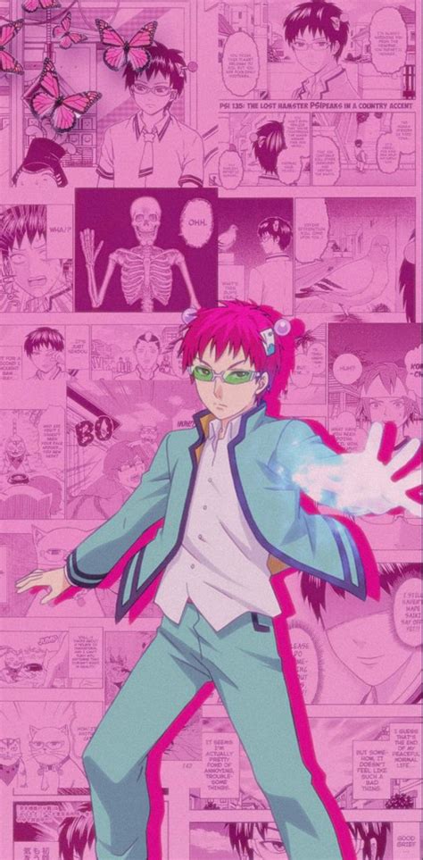 Aesthetic Saiki K Wallpapers Wallpaper Cave