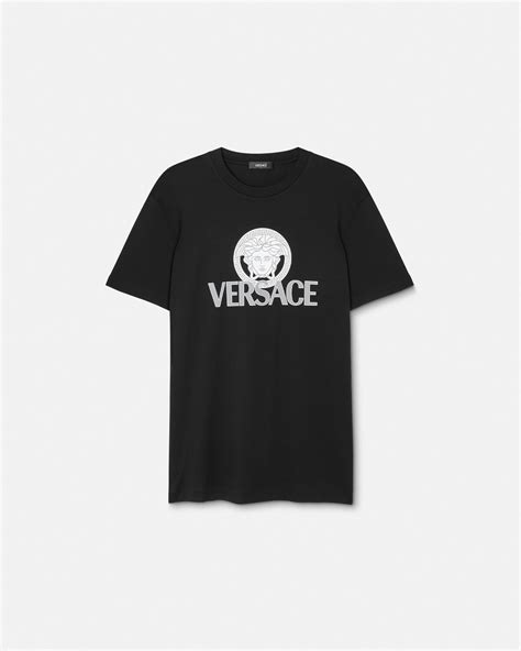 Medusa Logo T Shirt Black Versace Us