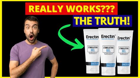 🚨 Erectin Gel Review Best Enlargement Cream For Men Penis Enlargement Erectile Dysfunction