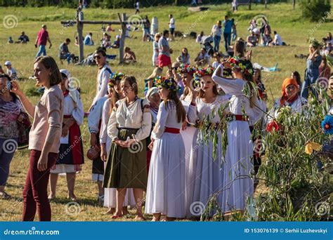 Kyiv Ukraine July 6 2019 The Traditional Annual Slavic Holiday Of