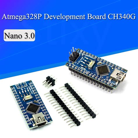 Placa De Micro Controlador Atmega328 Mini Usb Nano V3 0 Ch340g 5v 16m