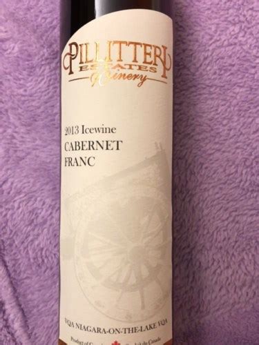 2013 Pillitteri Estates Icewine Cabernet Franc Vivino United States