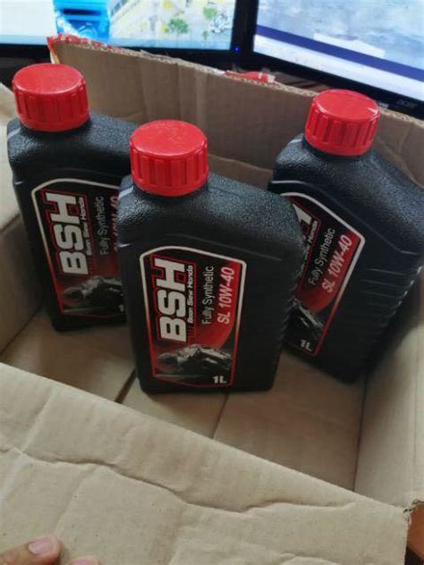 SC126 Minyak Hitam Motor Enjin Boon Siew Honda BSH Fully Synthetic 4T