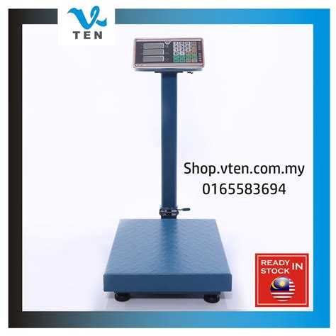 Digital Weighing Scale Steel Platform Scale Price Scale 150kg With Led