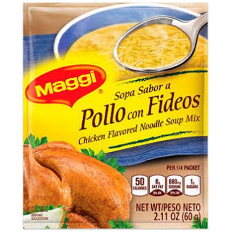 Sopa Maggi De Pollo Con Fideos 4CJA 12 Productos Altos D Valle