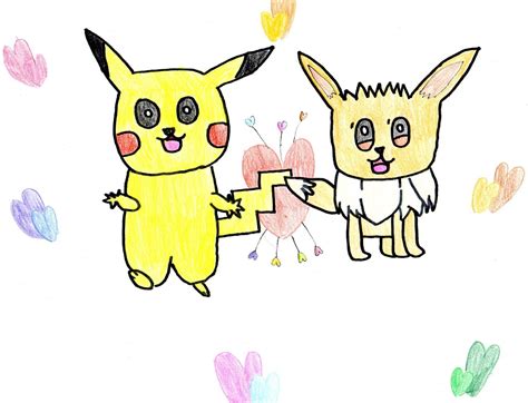 ピカイブのハイタッチ ポケモンキッズイラストコンテスト テーマは「キミとポケモンの出会い」！ 投稿一覧 ポケモンキッズイラスト