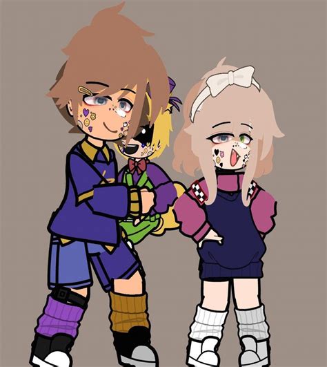 Michael And Elizabeth Afton Fnaf Characters Afton Cartoon World