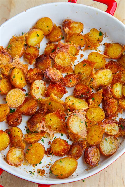 Crispy Parmesan Roast Potatoes Recipe On Closet Cooking