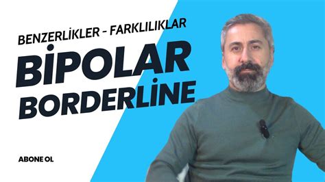 Borderl Ne K L K Bozuklu U Ve B Polar Bozukluk Arasindak