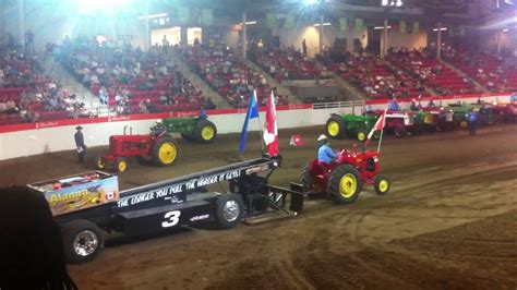 Vintage Tractor Pull Working For The Weekend Calgary Stampede 2018