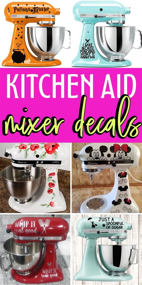 Kitchenaid Mixer Decals Artofit