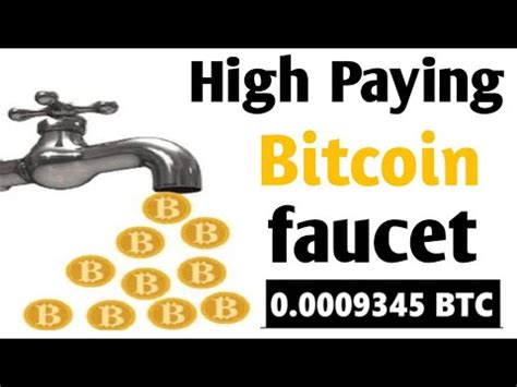 New High Paying Bitcoin Faucet Instant Payment Claim Satoshi