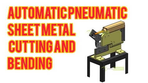 AUTOMATIC PNEUMATIC SHEET METAL CUTTING AND BENDING MACHINE MECHANICAL