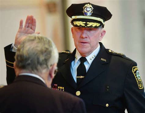 Norwalk Swears In New Police Chief Deputy Chief