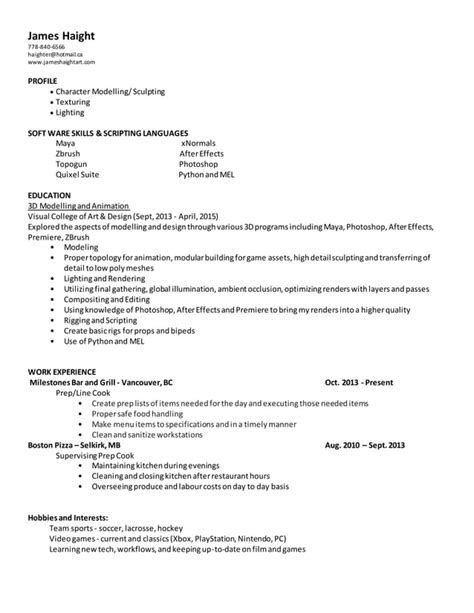 James Resume Pdf