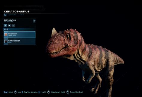 Accurate Jurassic Park Ceratosaurus At Jurassic World Evolution