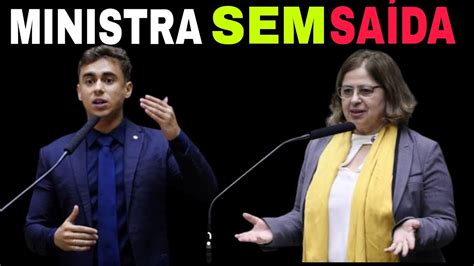 Deputado Nikolas Ferreira Faz Pergunta Para A Ministra Da Mulher Que