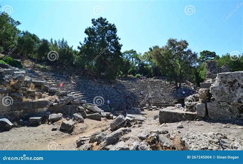 Phaselis Ancient City Antalya Stock Photo Image Of Village History