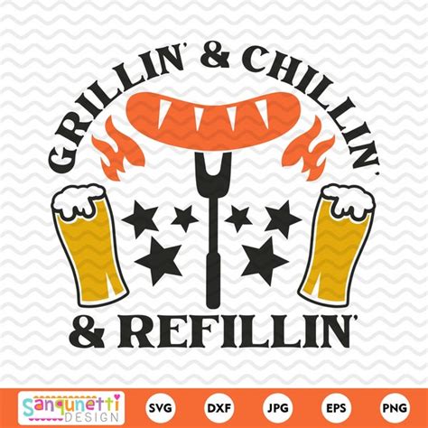 Grillin And Chillin Sign Etsy