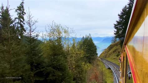 A Gorgeous POV Tour of the Swiss Alps by Train