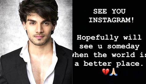 Sooraj Pancholi Leaves Instagram Deletes All But One Posts Says See You