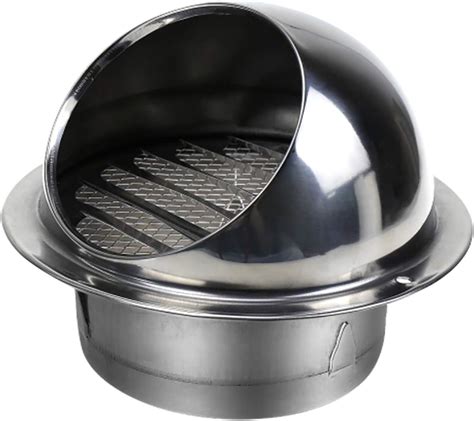 LXLTLB Cowl Bird Guard Wall Mountable Chimney Cowl Cap Stainless Steel