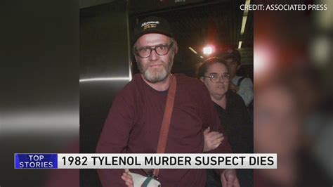 Report: Main suspect in 1982 Tylenol murders found dead - YouTube