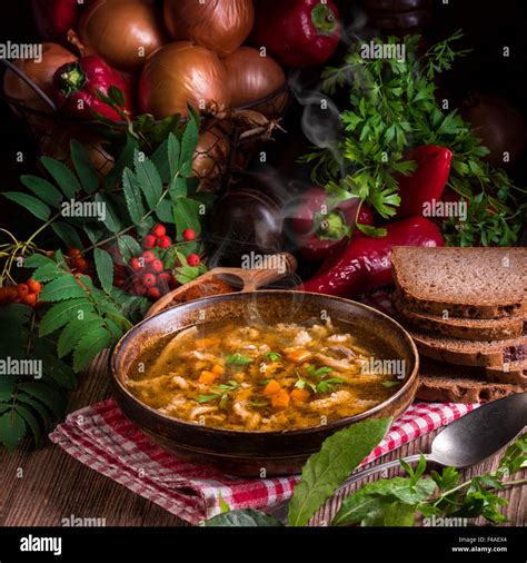 polish beef tripe soup Stock Photo - Alamy