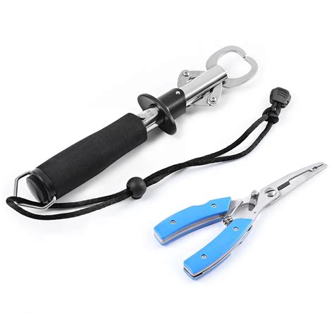 Aluminum Alloy Fishing Pliers Stainless Steel Fishing Lip Grabber