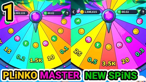 Plinko Master Game Part 1 Gameplay Instant New Spins Youtube