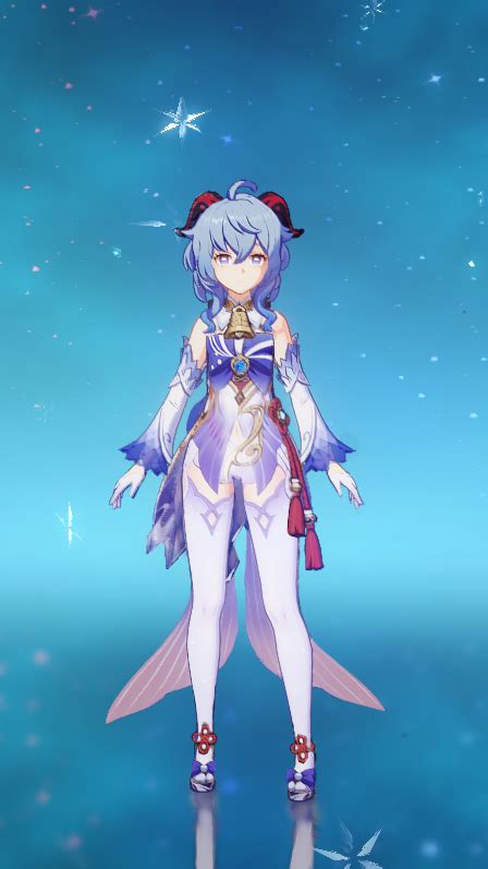 Ganyu From Genshin Impact Minecraft Skin