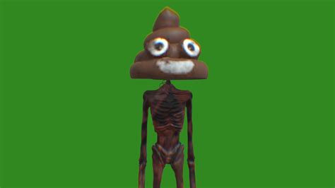 Poop Head Realistic Download Free 3d Model By Edward Johnson 3