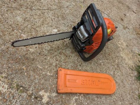 Husqvarna 135 Mark Ii Chainsaw Running For Spares Repair Ebay