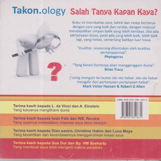 Jual Buku Salah Tanya Kapan Kaya Original Segel Shopee Indonesia