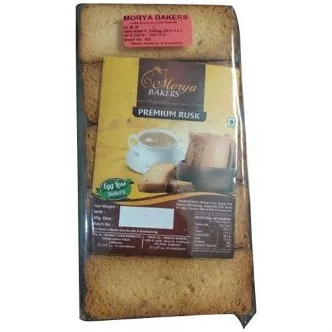 Morya Bakers Egg Less Milk Rusk 350 Gm Packaging Type Packet At Rs