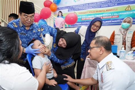 Sidak Pelaksanaan Sub Pin Pj Wali Kota Batu Ingatkan Bahaya Polio