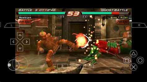 Tekken 6 Ppsspp Ghost Battle Mode Using Mokujin Youtube