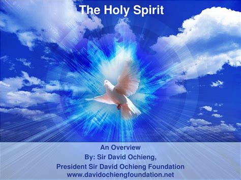 Ppt The Holy Spirit Powerpoint Presentation Free Download Id 4887977