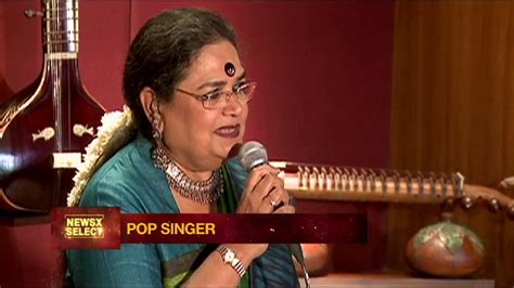 Interview With Singing Maestro Usha Uthup Part 5 Newsx Select