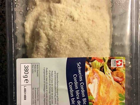 Aldi Suisse Schweins Cordon Bleu Kalorien Neue Produkte Fddb