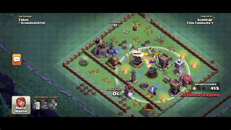 Clasch Of Clans Bauarbeiter Basis COC YouTube