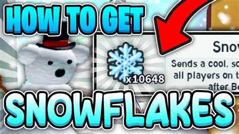 How To Farm SNOWFLAKES Fast And Easy In Beesmas Bee Swarm Simulator