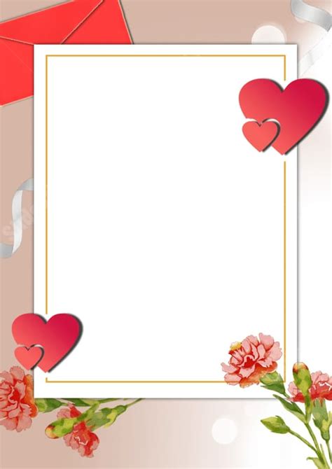 A Basic Children's Day Greeting Card Design Page Border Background Word ...