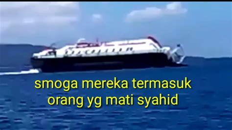 Detik Tenggelam Nya Kapal Di Danau Toba Senin Youtube