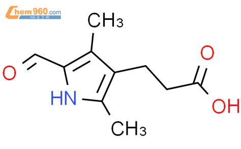 3 5 醛基 2 4 二甲基 1H 吡咯 3 基 丙酸CAS号1133 96 6 960化工网