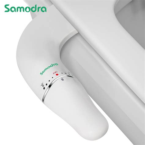 Samodra Ultra Slim Bidet Aufsatz F R Toilettensitz Doppeld Se