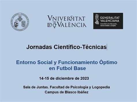 Jornadas Científico Técnicas Entorno Social y Funcionamiento Óptimo en