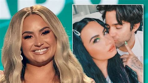 Demi Lovato’s Savage Dig At Ex Fiancé Max Ehrich As She Labels Herself ‘unengaged’ Mirror Online